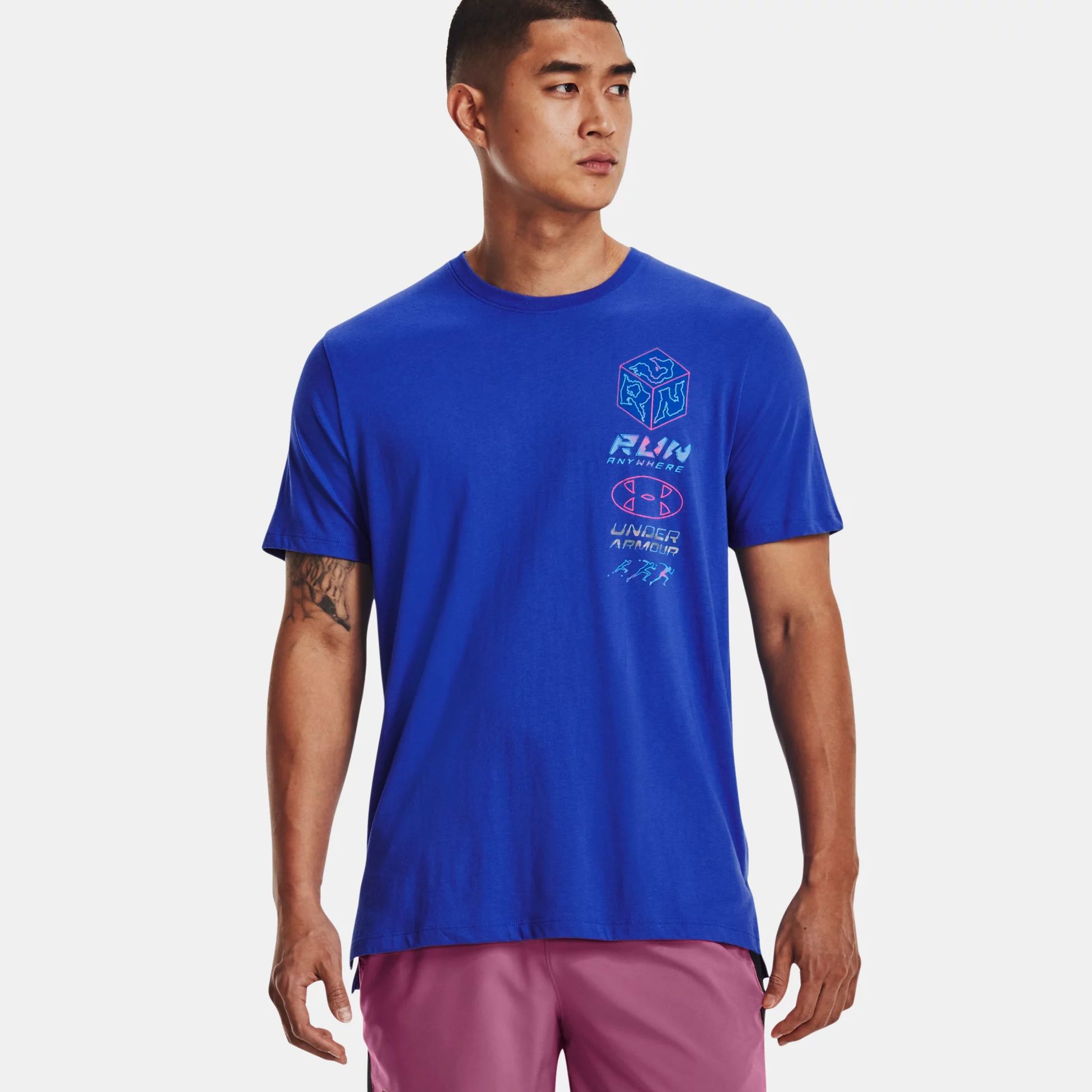 Tricouri & Polo -  under armour UA Run Anywhere T-Shirt